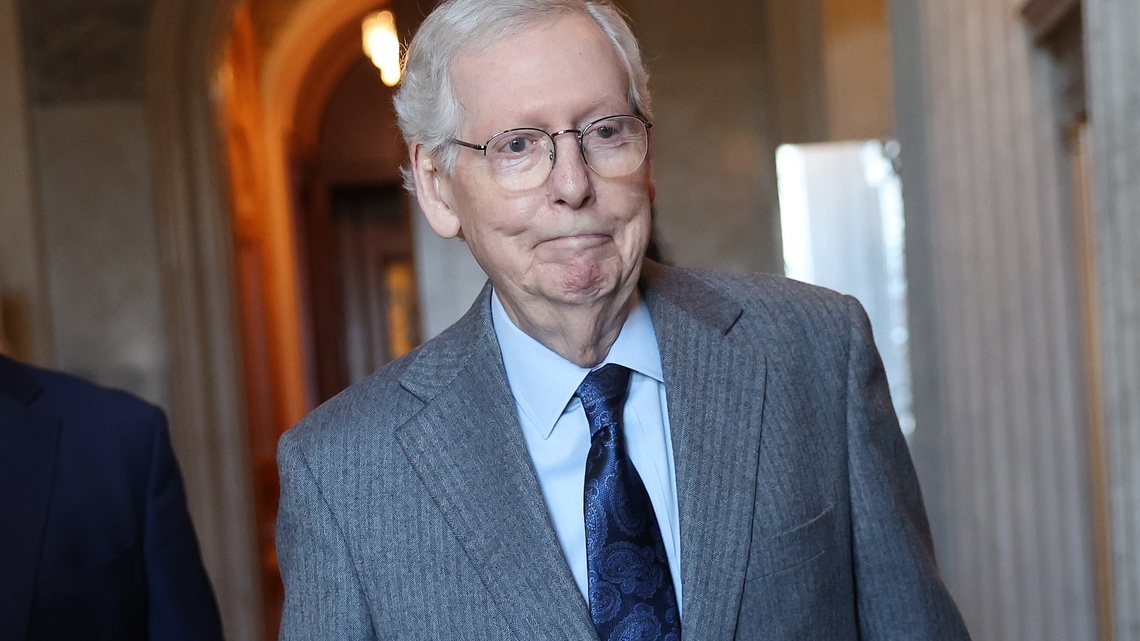 KY Sen. Mitch McConnell hospitalized, receiving ‘excellent care'