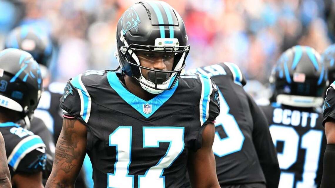 Panthers place WR Xavier Legette on IR 