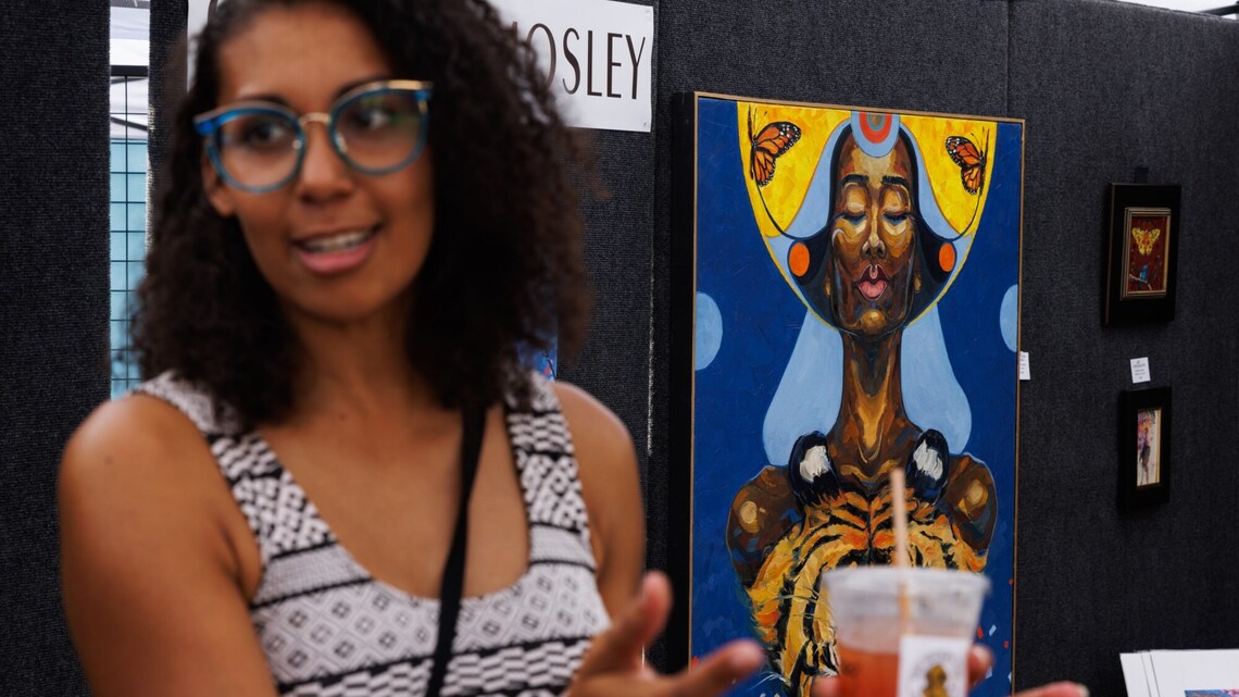 El Cajon's Alley Cat Art Fest unveils newly restored mural