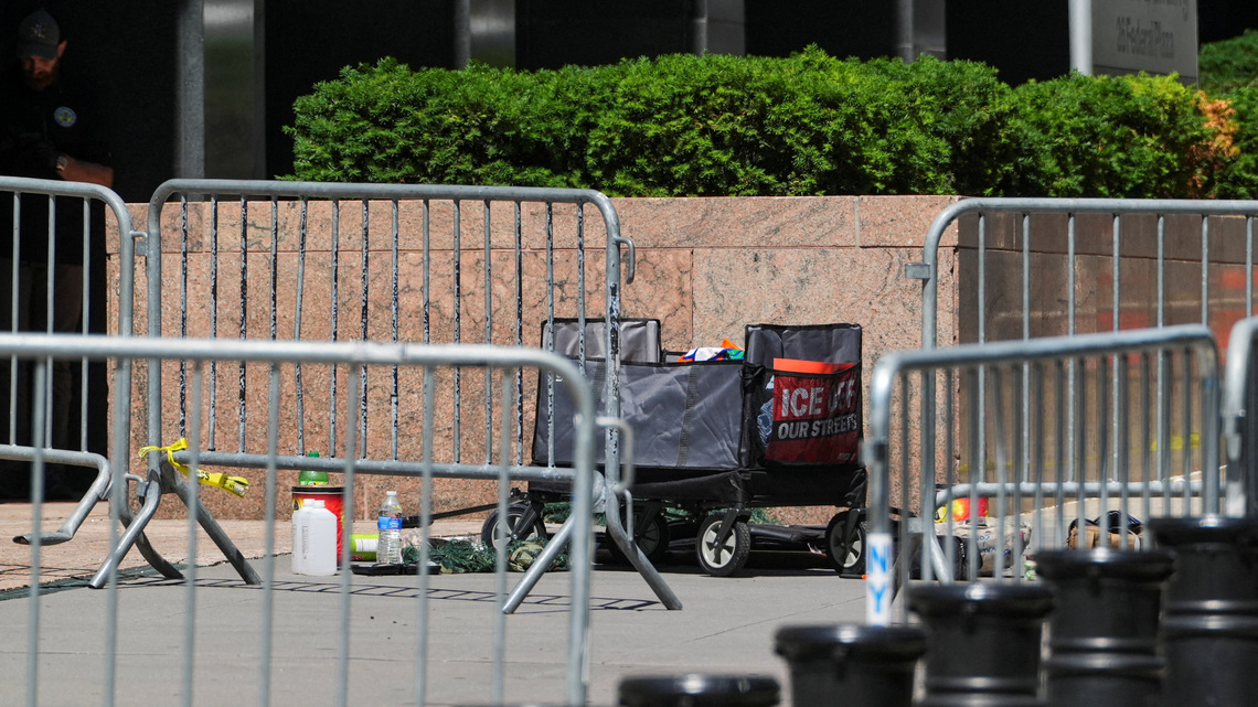 Army veteran in custody after fire set outside NYC ICE offices