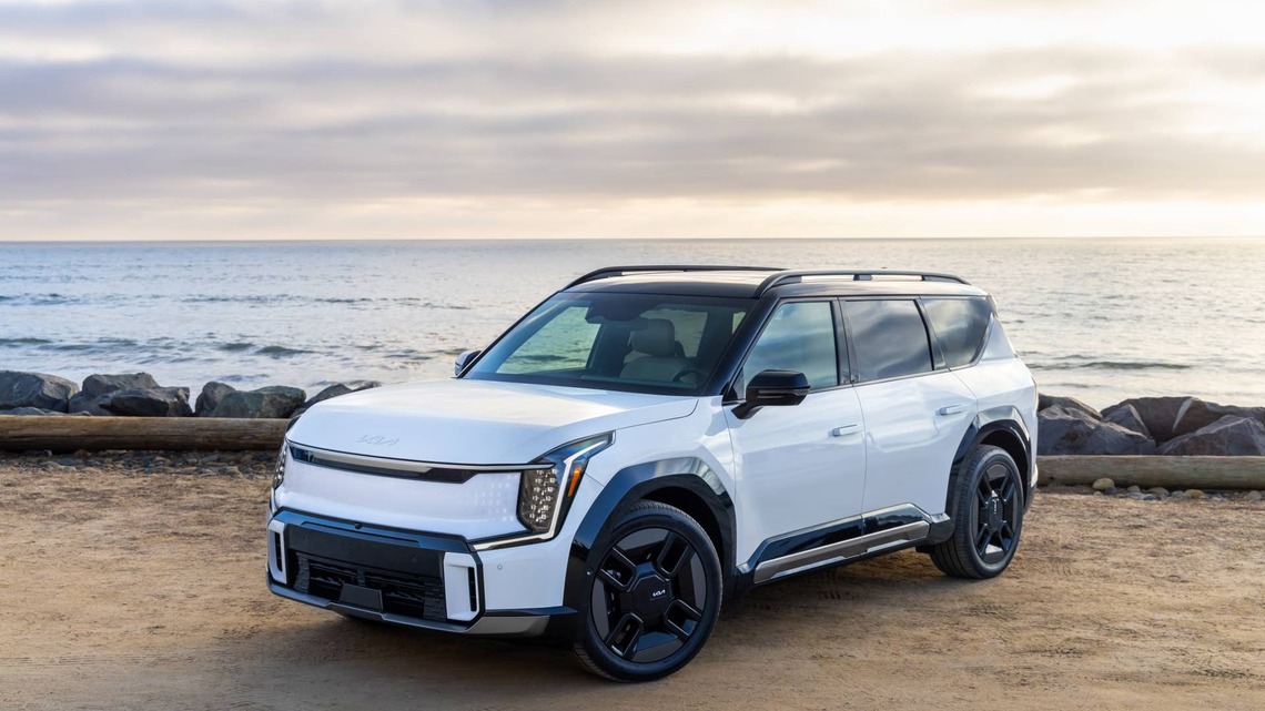 2027 Kia EV9 Gets More Torque as New Toyota Rival Nears 