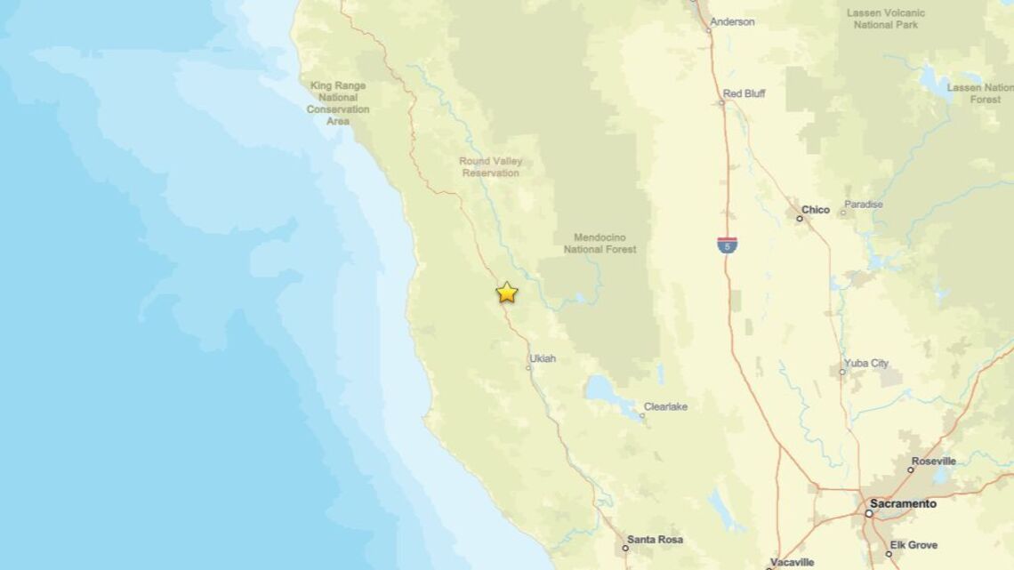 Earthquake shakes area near Willits, CA: 2.3 magnitude registered on Sept. 4 