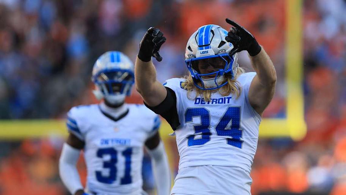  After spending the first nine seasons of his NFL career in Detroit, Anzalone will be returning south to join the Buccaneers. | Katie Stratman-Imagn Images 