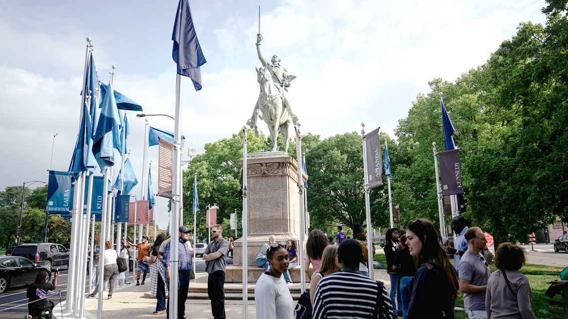 Artist's ‘Other Washingtons' monument asks, ‘Who should be remembered?'