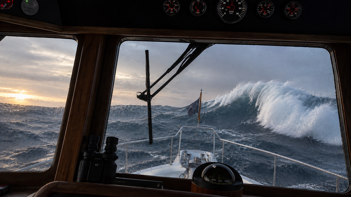 Watch 20-Foot Wave Brutally Capsize Pacific Motor Yacht (Video)