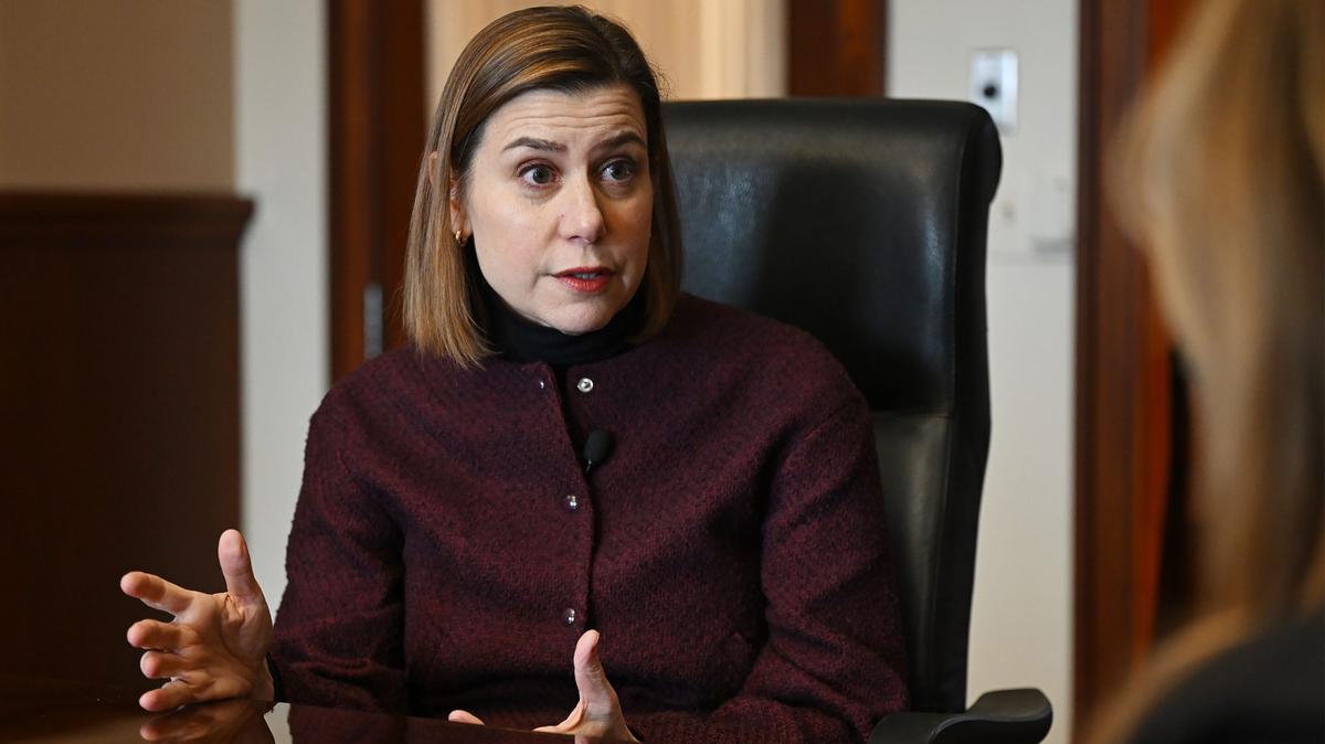 Michigan Sen. Elissa Slotkin risks becoming just another egocentric politician who was given a job by voters and instead of doing it, writes Nolan Finley. (Clarence Tabb Jr./The Detroit News/TNS)