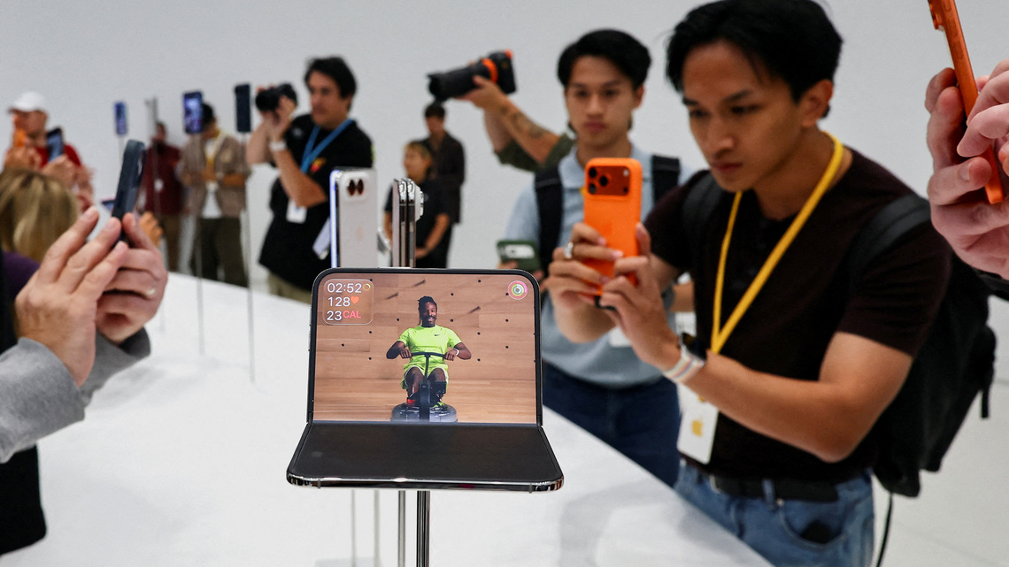 Apple bets iPhone Duo can remake foldable market as sales begin