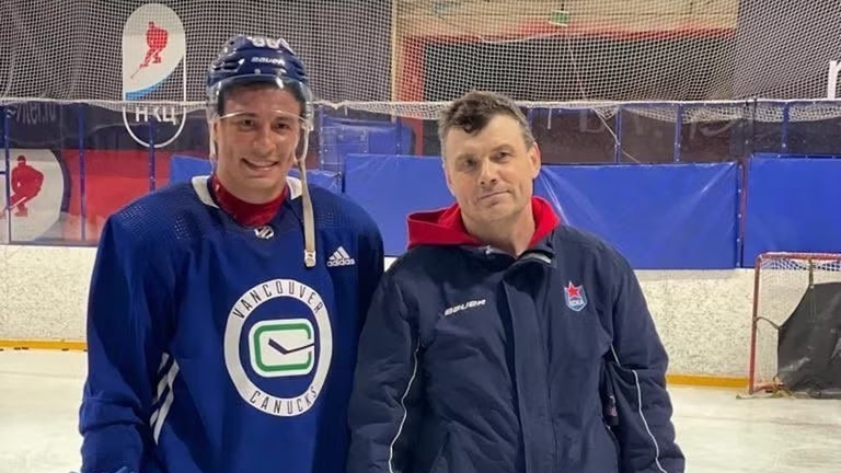 Dad of NHL's Andrei Kuzmenko Killed in Bear Attack, Shocking Details Revealed 