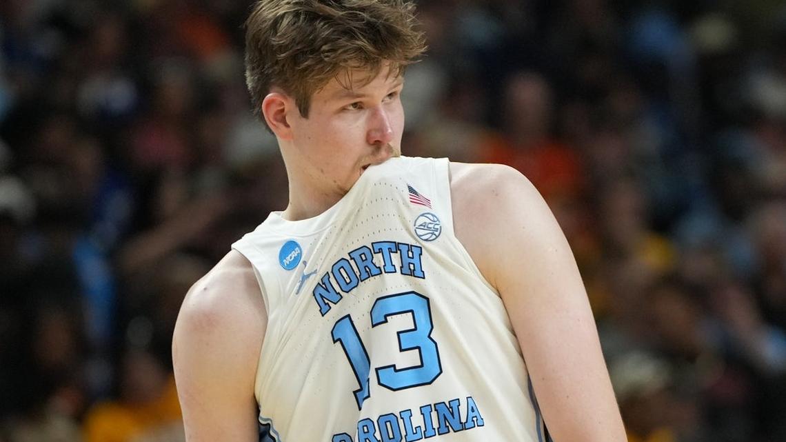 Report: North Carolina C Henri Veesaar to enter NBA draft 