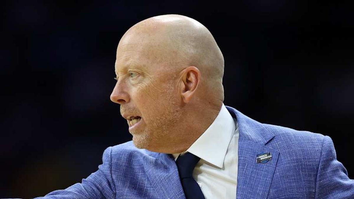  Mar 20, 2026; Philadelphia, PA, USA; UCLA Bruins head coach Mick Cronin reacts in the first half during a first round game of the men's 2026 NCAA Tournament at Xfinity Mobile Arena. Mandatory Credit: Bill Streicher-Imagn Images | Bill Streicher-Imagn Images 