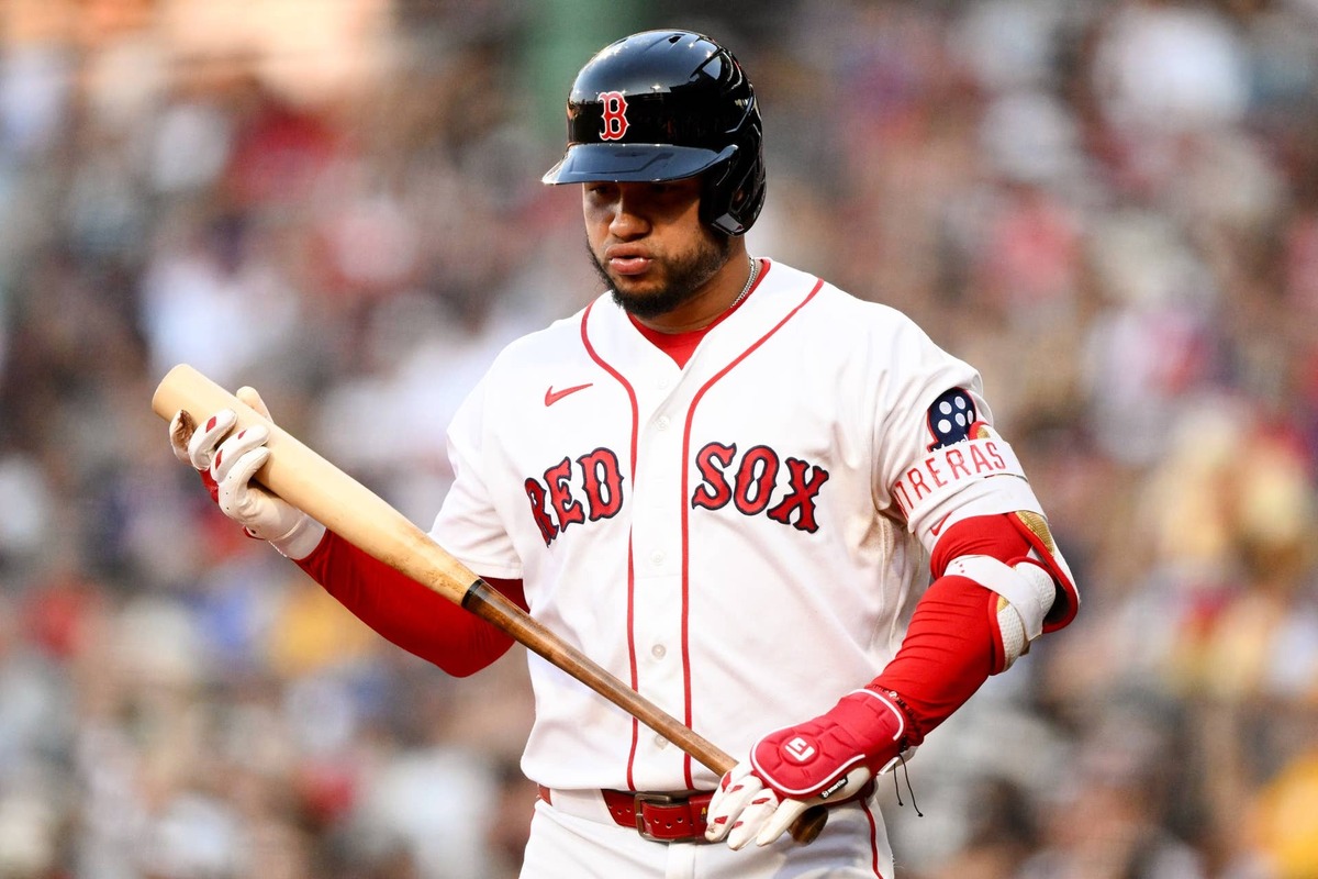  Boston Red Sox first baseman Willson Contreras (40). Brian Fluharty-Imagn Images