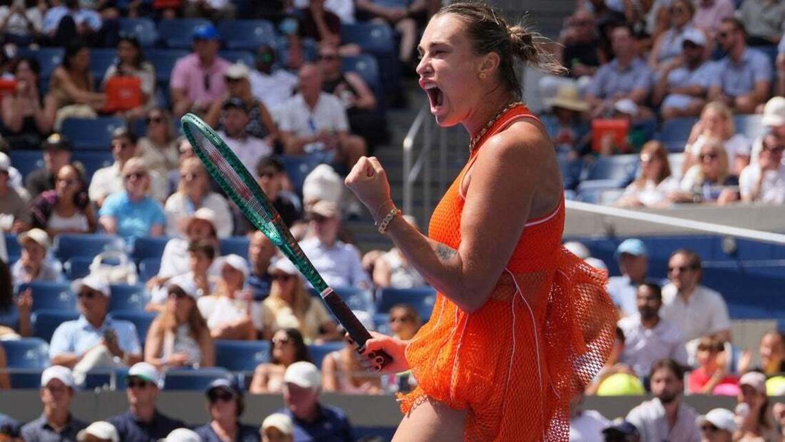 Aryna Sabalenka opens U.S. Open title defense with win 