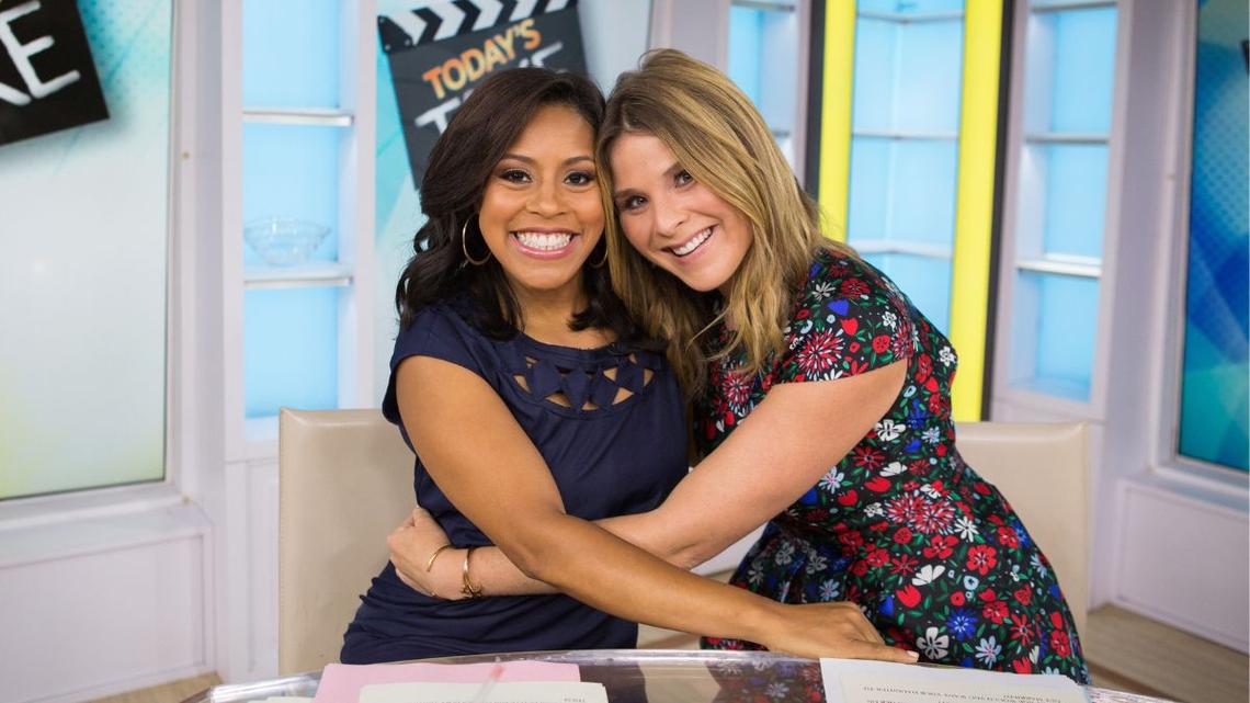 Sheinelle Jones and Jenna Bush Hager in 2017Nathan Congleton/NBCU Photo Bank/NBCUniversal via Getty