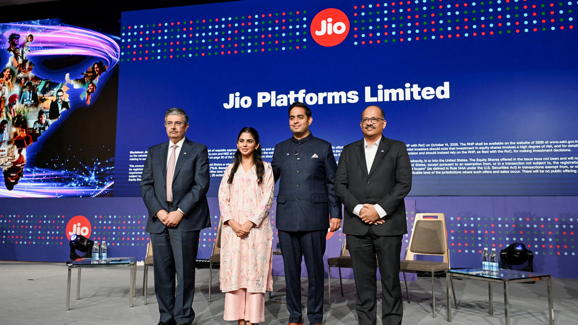 Investors flood to Jio IPO on day one of India's largest offering 