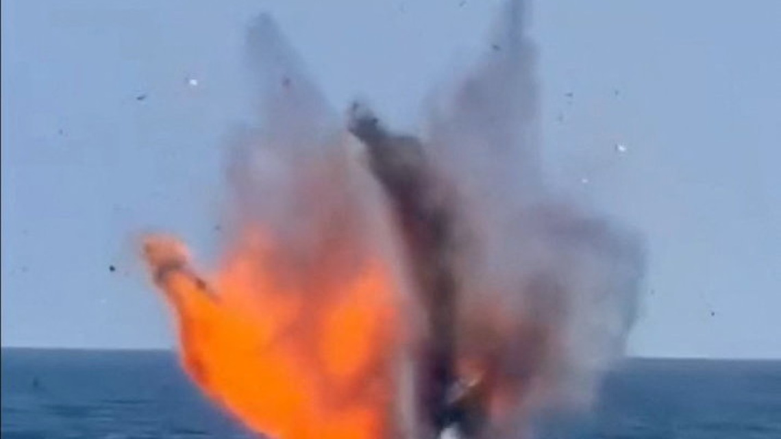 Romania destroys drones drifting near major offshore gas project in the Black Sea 