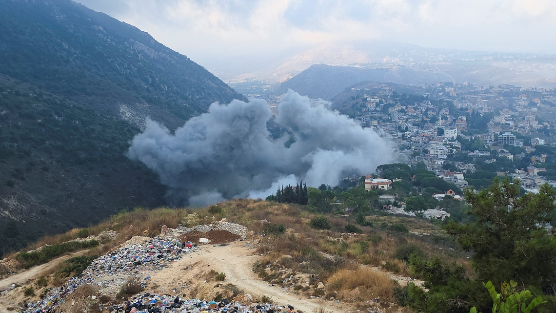 Israeli strikes on southern Lebanese town kill 12 as fears of escalation mount 