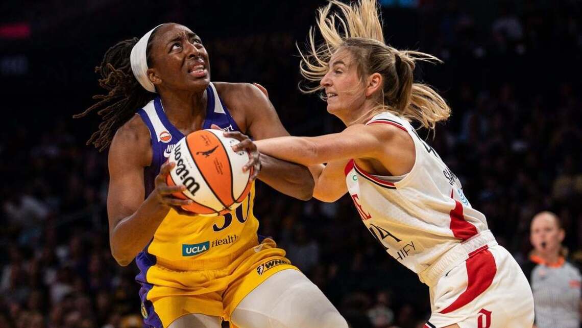 Nneka Ogwumike reaches 8,000 career points in Sparks' win over Fire