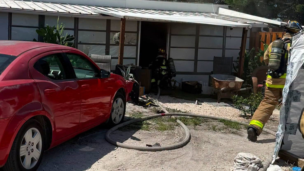 A person died in a house fire that started just after 3 p.m. June 29, 2026, inside a home near the 7000 block of Southeast Cactus Trail in Hobe Sound.