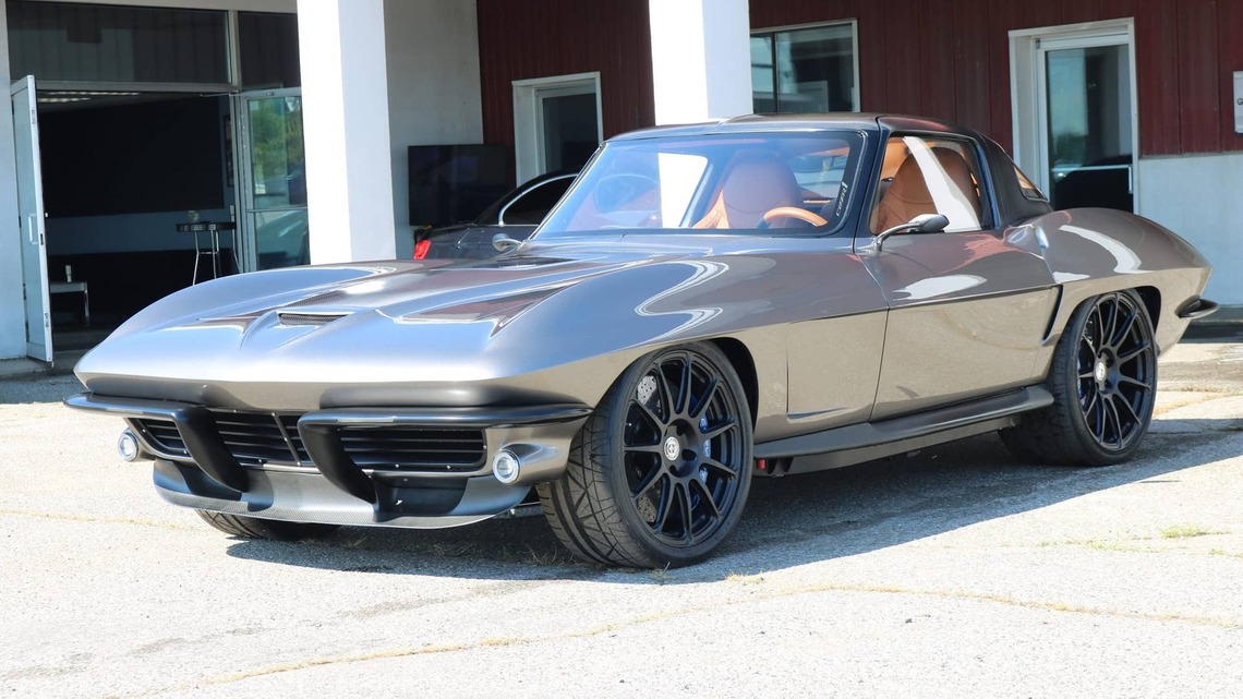 1964 LS9-Powered Chevrolet Corvette Restomod for Sale With 295 Miles on the Build 