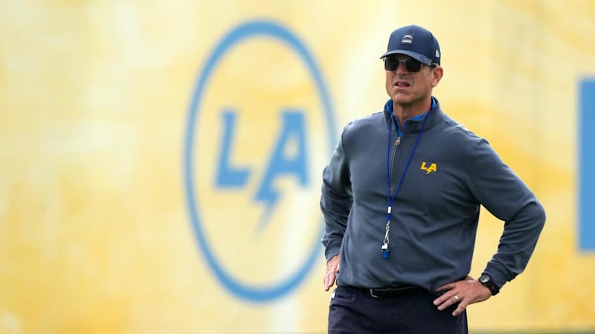  Jim Harbaugh | Kirby Lee-Imagn Images 