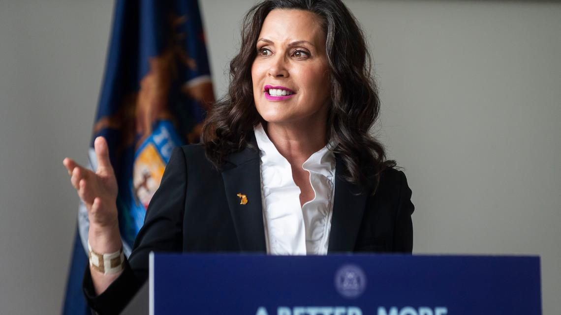Michigan Gov. Whitmer signs school cellphone ban, saying it will benefit students 