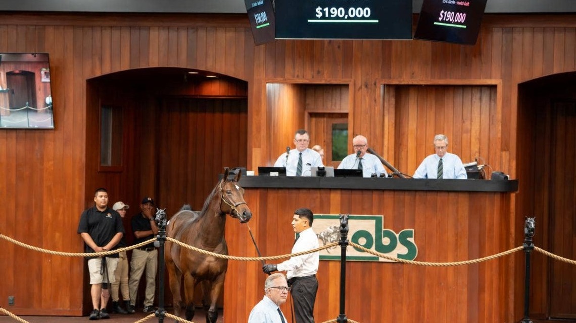 Daughter Of Girvin Sets Pace For Day 1 Of OBS October Yearling Sale 