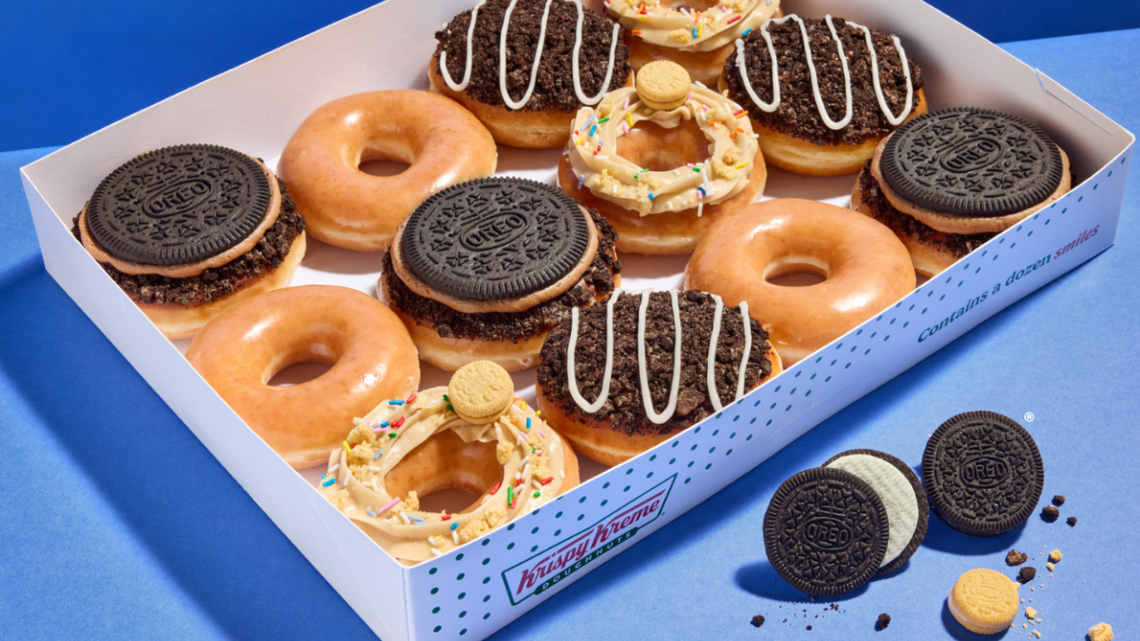 Krispy Kreme's Oreo Menu Is Back With 2 Bold New Doughnuts 