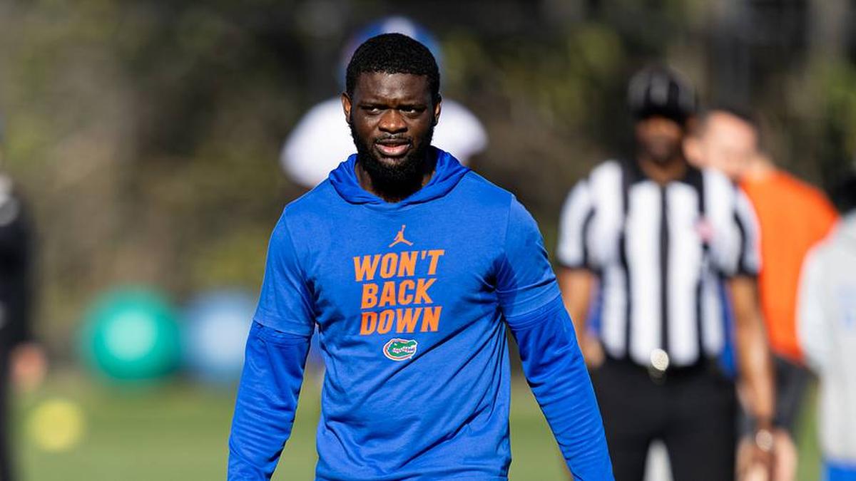  Florida Gators outside receivers coach Marcus Davis. | Kyle Lander / Florida Gators on SI 