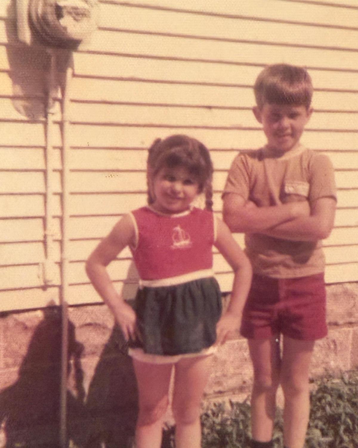  Gina Wolf and her siblings were raised in the family home that her great-grandparents built. (Photo courtesy of the author) 