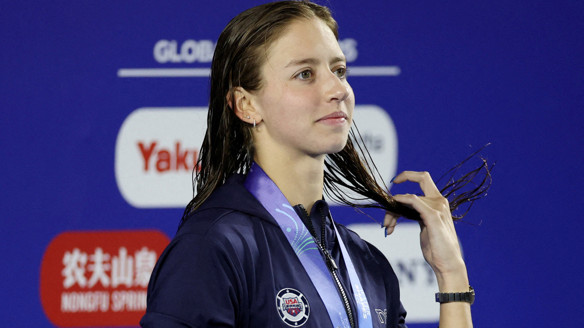 Swimming-American Douglass breaks 50m freestyle world record 