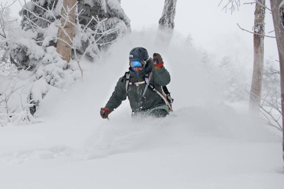  Jay Peak, pictured here on November 14, 2025, enjoyed plenty of powder days this season. The mountain finished the year with over 400 inches of recorded snowfall.