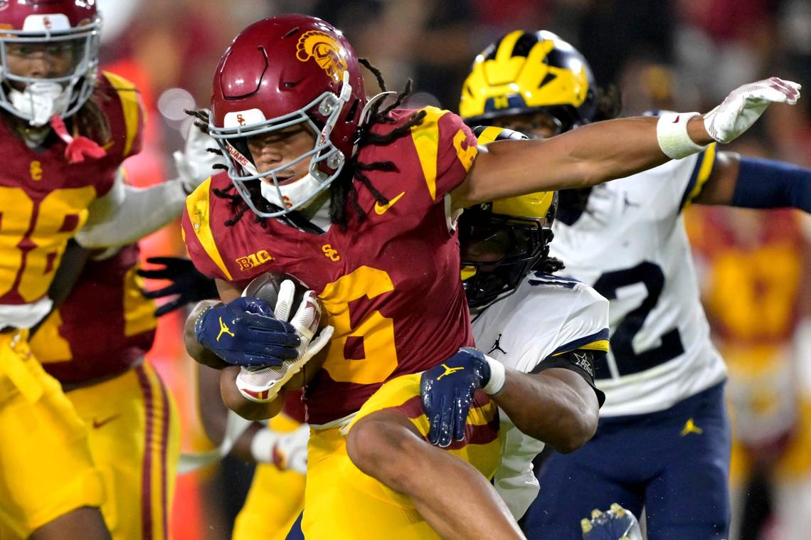  USC WR Makai Lemon is a big-play machine. (Jayne Kamin-Oncea-Imagn Images) Jayne Kamin-Oncea-Imagn Images