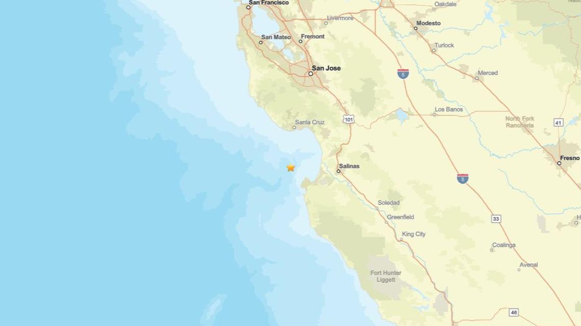 March 17: Earthquake measuring 2.4 struck region near Pacific Grove, CA 