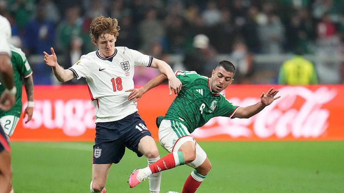  Anthony Gordon was an offensive spark down the left flank. | Nick Potts/PA Images/Getty Images 
