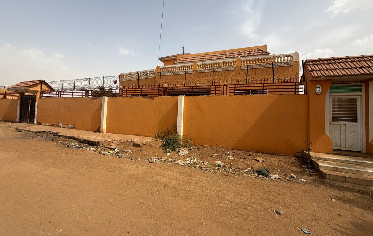View of a civilian home seized by the Rapid Support Forces (RSF) defector commander, Ali Rizqallah Al-Safana, in the Salha area, south of Omdurman, Sudan, June 7, 2026. REUTERS/Stringer