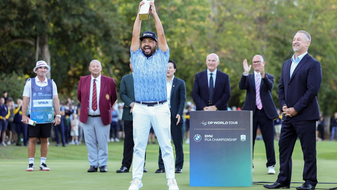 JJ Spaun Wins BMW PGA Championship With Late Birdie Run