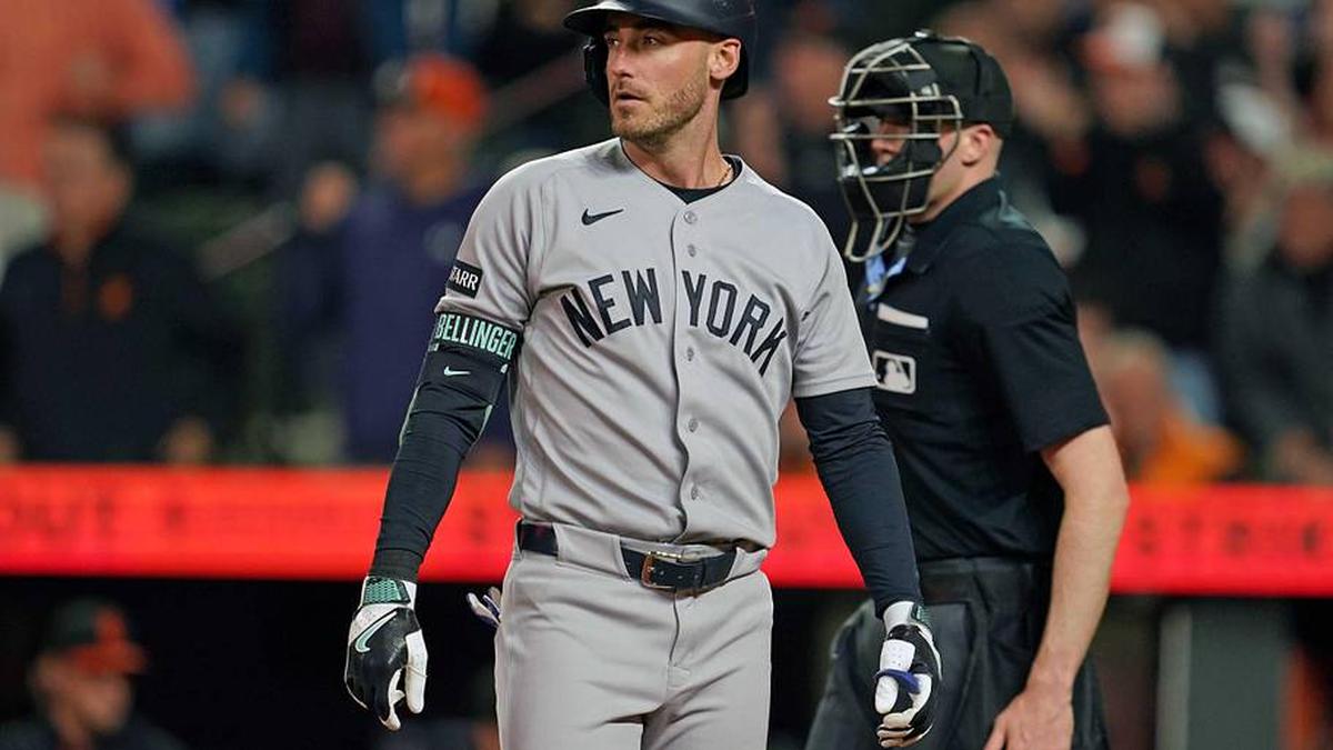  New York Yankees outfielder Cody Bellinger signed a five-year, $162.5 million deal this offseason. | Mitch Stringer-Imagn Images 