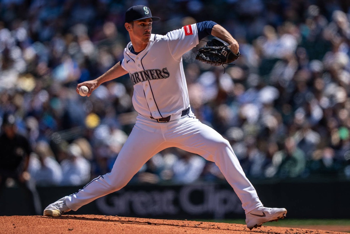  Emerson Hancock's lower slot unlocked a new breaking-ball profile and increased strikeout production. USA TODAY Network via Reuters Connect