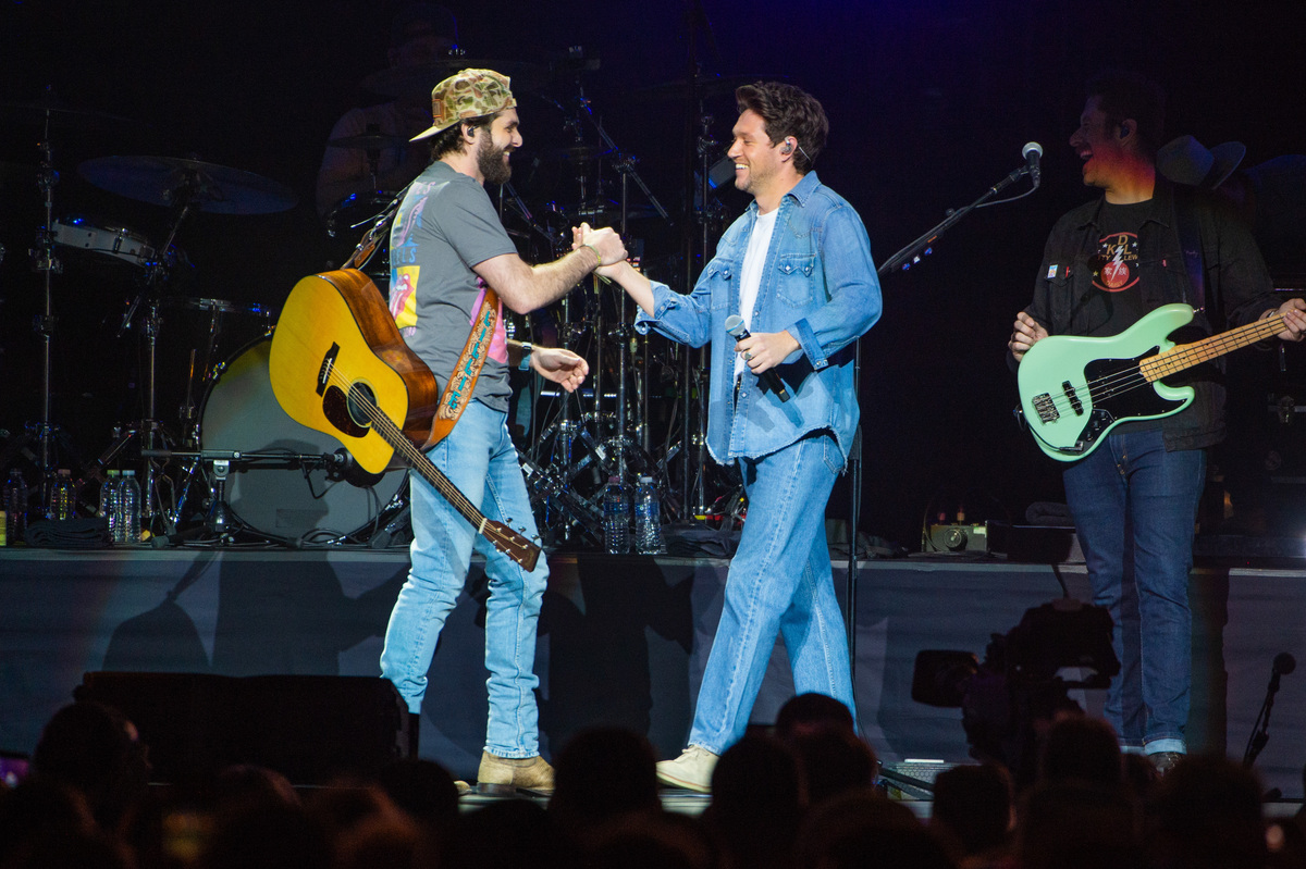 Thomas Rhett and Niall HoranJoseph Okpako / Contributor