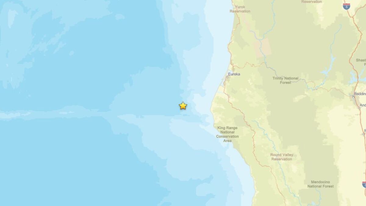 Update: Earthquake measuring 2.8 rattles area near Ferndale, CA on Sept ...