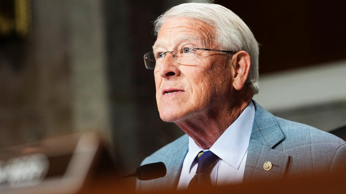 Chairman, U.S. Sen. Roger Wicker (R-MS) speaks during a Senate Armed Services Committee hearing on U.S. President Donald Trump's FY2027 budget request for the Department of Defense on Capitol Hill in Washington, D.C., U.S., April 30, 2026. REUTERS/Eric Lee