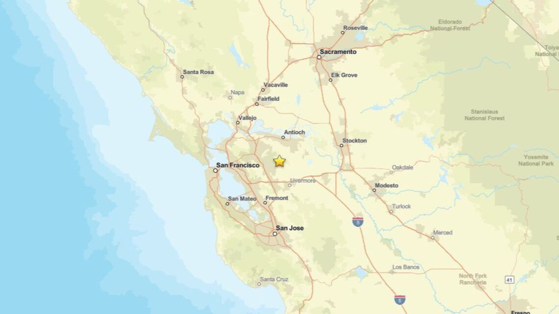 Update: Earthquake of 2.5 magnitude recorded close to Blackhawk, CA on Sept. 13 