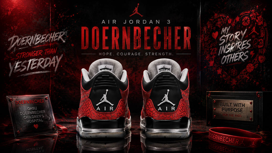 Air Jordan 3 'Doernbecher' Prices and Where to Buy