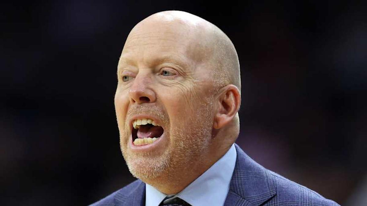  Mar 22, 2026; Philadelphia, PA, USA; UCLA Bruins head coach Mick Cronin reacts in the first half during a second round game of the men's 2026 NCAA Tournament at Xfinity Mobile Arena. Mandatory Credit: Bill Streicher-Imagn Images | Bill Streicher-Imagn Images 