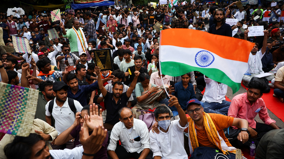 Two decades of mass protests in India 