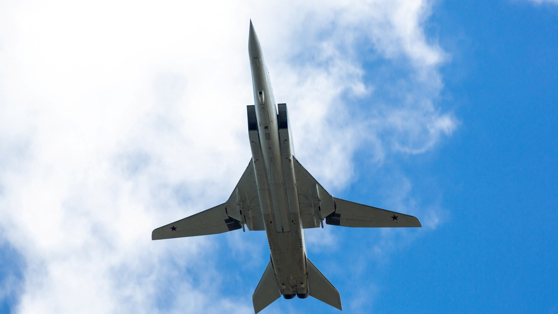 Russian strategic bomber plane crashes in Siberia on training exercise 