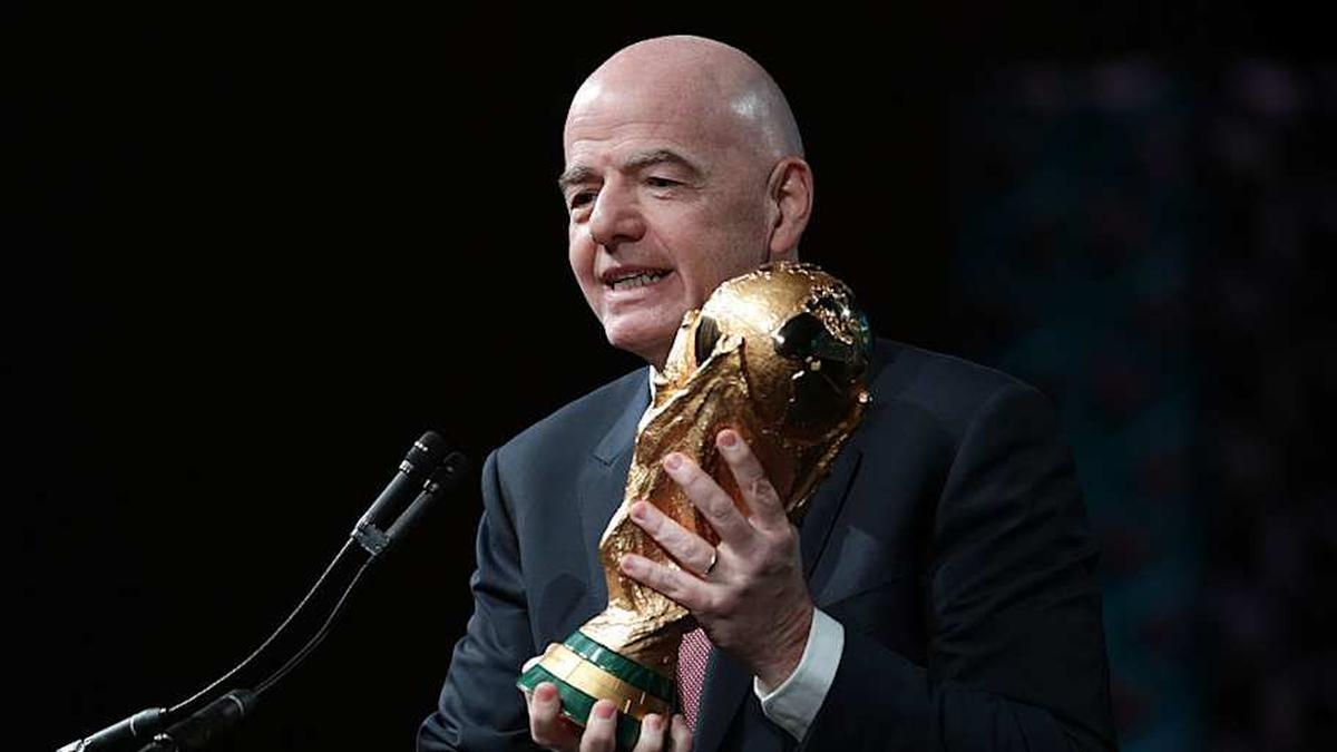  Gianni Infantino is pioneering the most lucrative World Cup in history. | Alex Wong/Getty Images 