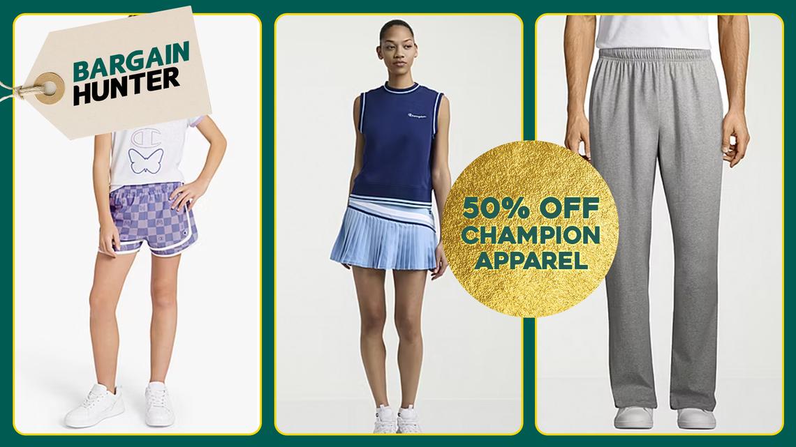 Workout Wear Win: Get 50% Off Champion Apparel for the Whole Family at JCPenney 