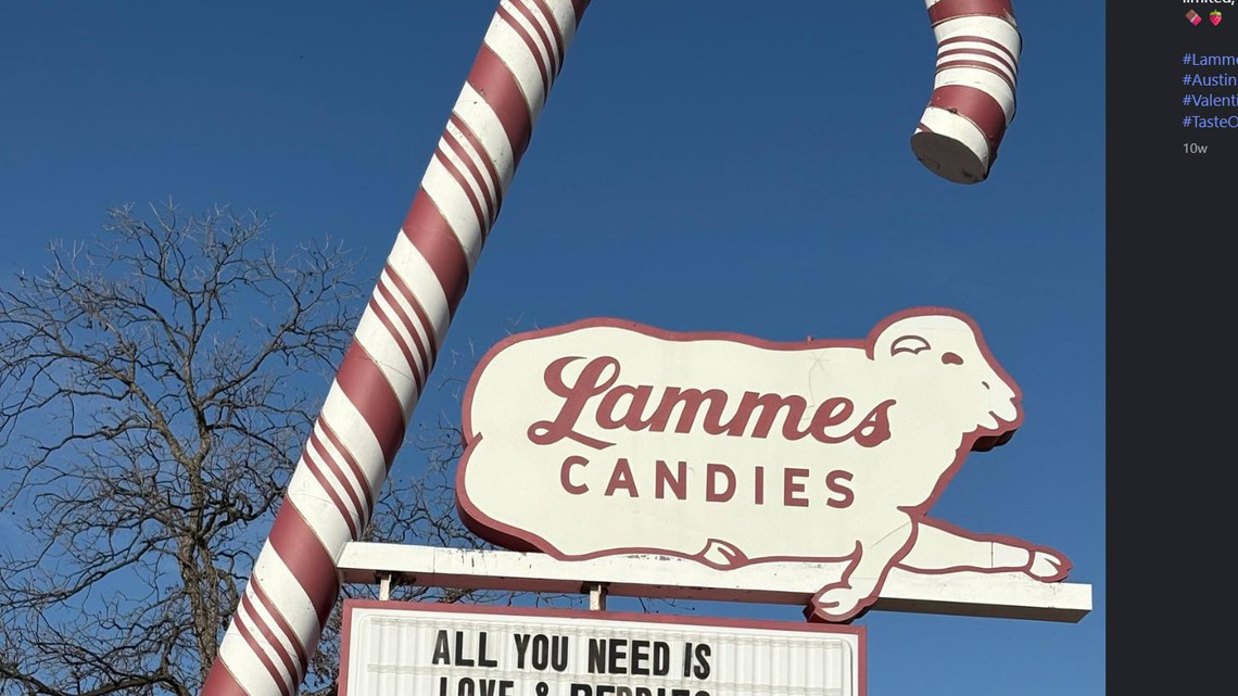 Historic Texas candy shop Lammes Candies reopens under new ownership