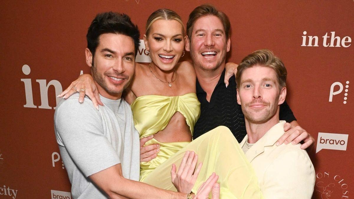 Andrea Denver, Lindsay Hubbard, Austen Kroll and Kyle Cooke in 2026Getty